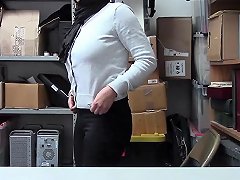 Muslim Teen With Huge Tits Busted Stealing From A Store